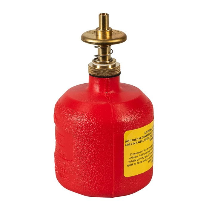 J-14012 (ใส) - กระป๋องจ่ายโพลีเอทิลีน ความจุ 1 ลิตร 102MM OD X 267MM H X 1KG, ปากท่อ 6MM