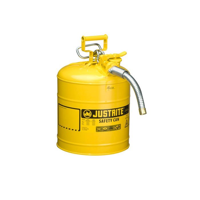 J-7250230 (สีเหลือง) - ความจุ 19 ลิตร 298MM OD x 445MM H x 5KG พร้อมสายยาง 25MM OD X 229MM L