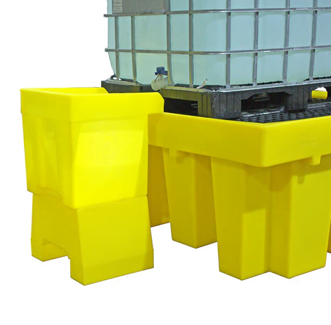 TSSBB1T - บ่อรองจ่ายของเหลวสำหรับหน่วยจัดเก็บ IBC