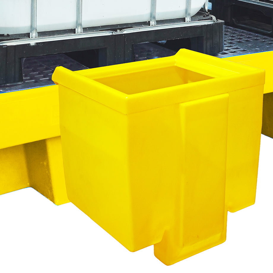 TSSBB2T - บ่อรองจ่ายของเหลวสำหรับหน่วยจัดเก็บ IBC