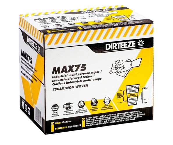 ผ้าเช็ดอเนกประสงค์ชนิดไม่ทอ MAX 75